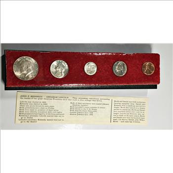 1964 Silver Uncirculated Coin Set*The Presidential Coin Set*In Custom Packaging