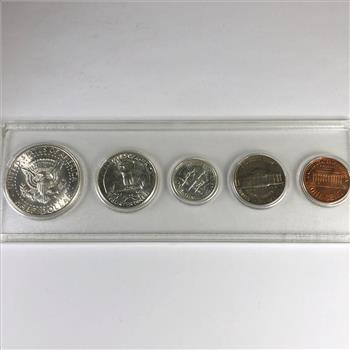 1964 United States Silver Uncirculated Coin Set*Lustrous*In Custom Whitman Holder