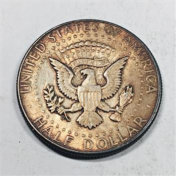 1964-D Silver Kennedy Half Dollar*Tone!