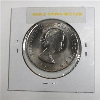 1965 British Crown Coin *Winston Churchill Commemorative