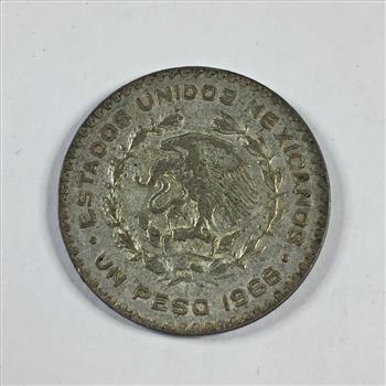 1966 Mexico Silver Peso