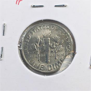1967 P Clipped Dime *High Grade Error Coin