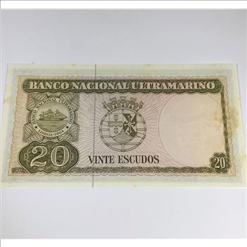 1967 Portuguese Timor 20 Escudos*Crisp Uncirculated