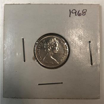 1968 Canada Dime Queen Elizabeth *High Grade