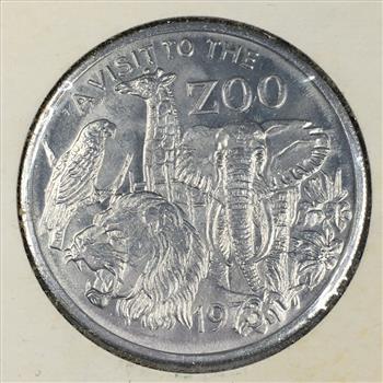 1969 Atlas**A Visit To The Zoo Token*Aluminum