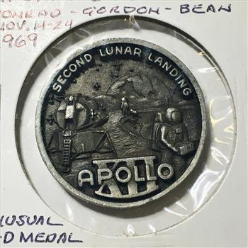 1969 High Relief Apollo XII Medallion*1.25