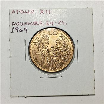1969 US Man in Space Medallion*Apollo XII*Bronze*26mm