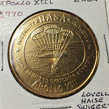 1970 Apollo XIII Medallion*Aluminum*39mm