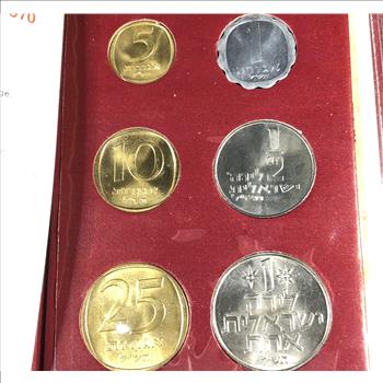 1970 Coins of Israel Specimen Set*Six Coins Issued by the Bank of Israel