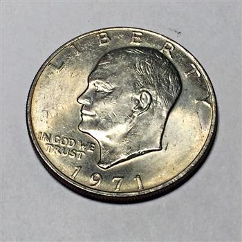 1971 Eisenhower Dollar*Nice Detail