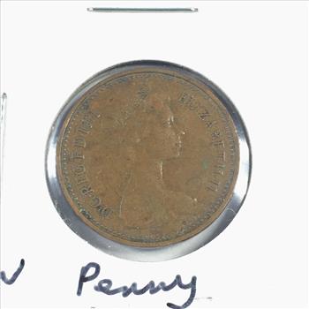 1971 Great Britain 1 New Penny*High Grade