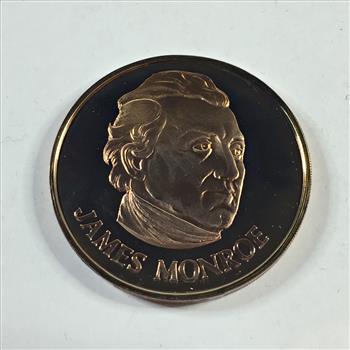 1971 James Monroe Commemorative Bronze Medallion*Proof*1.5