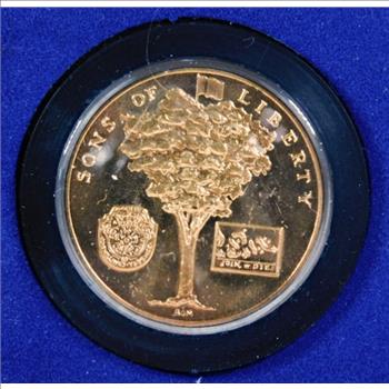 1972 American Revolution Bicentennial Commemorative Medal*George Washington*Sons of Liberty