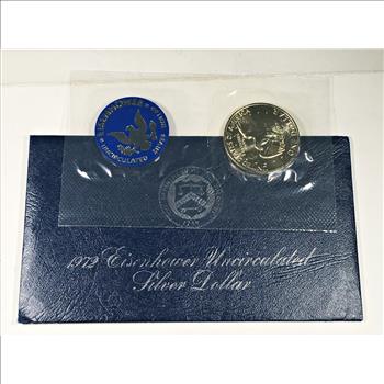 1972 Eisenhower Uncirculated Silver Dollar*In Original US Mint Packaging