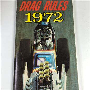 1972 National Hot Rod Drag Rules*90 Page Book