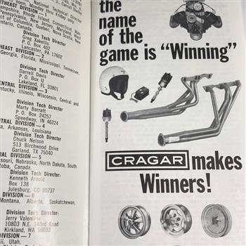 1972 National Hot Rod Drag Rules*90 Page Book