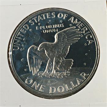 1972-S Proof Silver Eisenhower Dollar*Deep Cameo