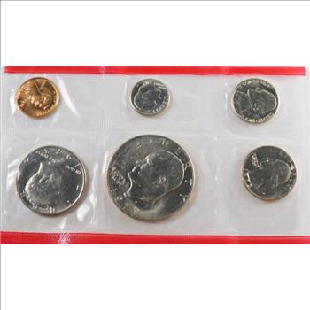 1973 United States Denver Mint Set*In Original Mint Cellophane Packet