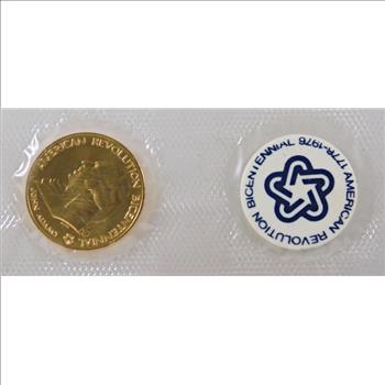 1974 John Adams - First Continental Congress - American Revolution Bicentennial Commemorative Medal