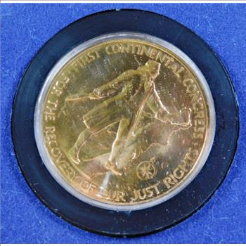 1974 John Adams - First Continental Congress - American Revolution Commemorative Medal