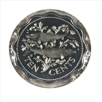 1974 Proof Bahamas 10 Cents*DCAM