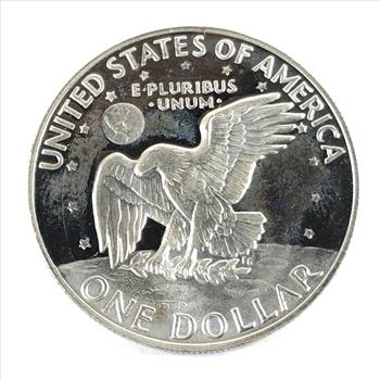 1974-S Eisenhower Proof Silver Dollar*40% Silver*DCAM