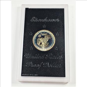 1974-S Eisenhower Proof Silver Dollar*In Original US Mint Custom Holder