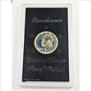 1974-S Eisenhower Proof Silver Dollar*In Original US Mint Custom Holder