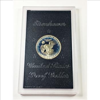 1974-S Eisenhower Proof Silver Dollar*In Original US Mint Custom Holder