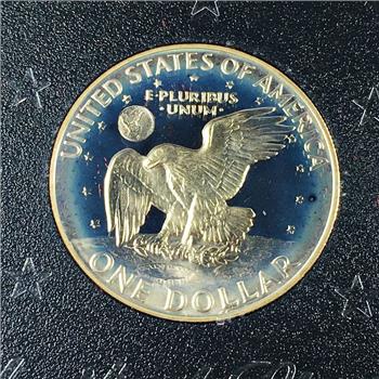 1974-S Eisenhower Proof Silver Dollar*In Original US Mint Custom Holder