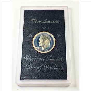 1974-S Eisenhower Proof Silver Dollar*In Original US Mint Custom Holder