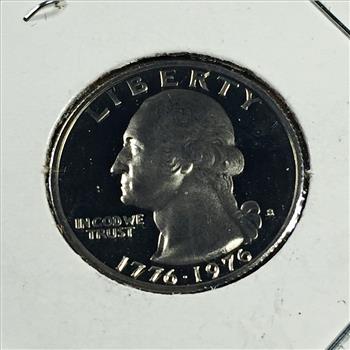 1976-S Proof US Bicentennial Washington Quarter*DCAM