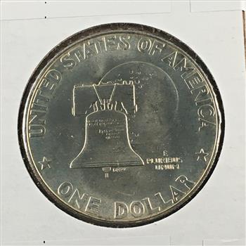 1976-S Type 1 Silver US Bicentennial Commemorative Eisenhower Dollar*Deep Cameo