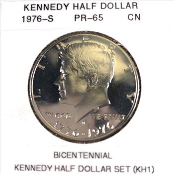 1976-S US Bicentennial Proof Kennedy Half Dollar*DCAM