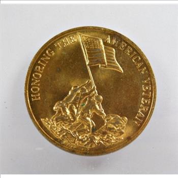 1978 Honoring the American Veteran - Preserving American Freedom Commemorative Medal