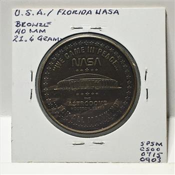 1979 Apollo 11 10th Anniversary Commemorative Medallion*Bronze*40mm
