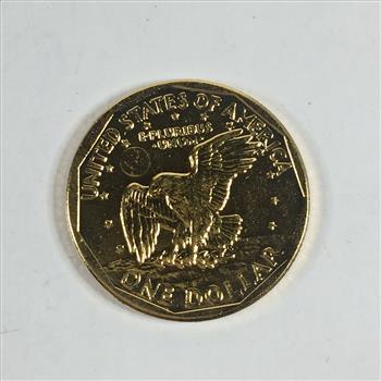 1979-P 24K Gold Layered Susan B. Anthony Dollar*Uncirculated