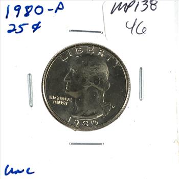 1980-P Washington Quarter*High Grade*Luster