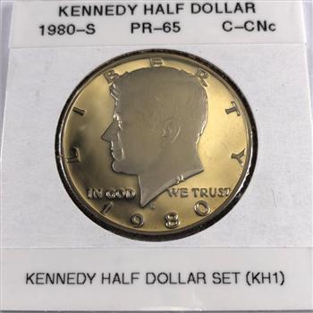 1980-S Proof Kennedy Half Dollar*DCAM