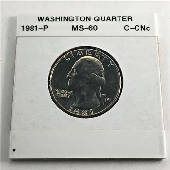 1981-P Washington Quarter*High Grade*Nice Luster