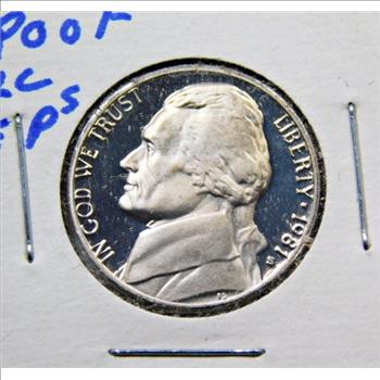 1981-S Proof Jefferson Nickel*Full Steps*DCAM