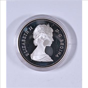 1982 Canada Proof Silver Dollar*Regina Bicentennial Commemorative*Deep Cameo