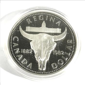 1982 Canada Proof Silver Dollar*Regina Centennial
