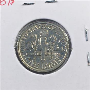 1982 P Broadstruck Dime *High Grade Error Coin