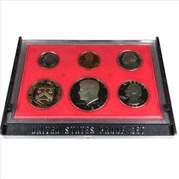 1982 Proof Set in Original Govt Packaging Deep Cameo Coins