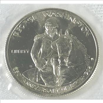 1982-D Silver George Washington 250th Anniversary Commemorative Uncirculated Half Dollar*In Original US Mint Packaging