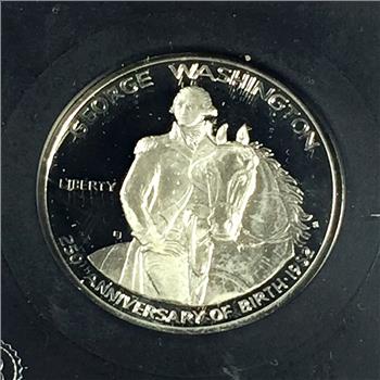 1982-S Proof George Washington Commemorative Half Dollar*Authenticated in Custom Holder