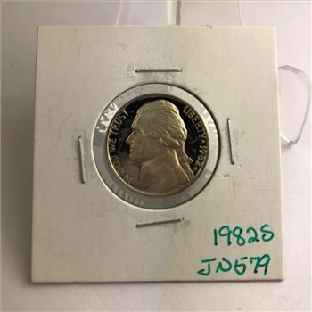 1982-S Proof Jefferson Nickel*Deep Cameo