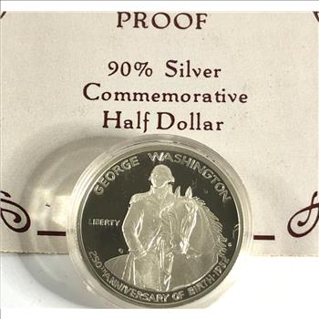 1982-S Proof Silver George Washington 250th Anniversary Commemorative Half Dollar*In Original US Mint Packaging
