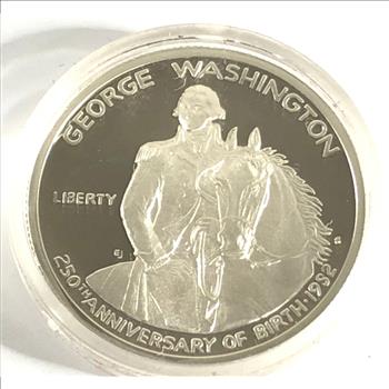1982-S Proof Silver George Washington 250th Anniversary Commemorative Half Dollar*In Original US Mint Packaging